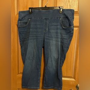 Lee plus size Denim Capris
